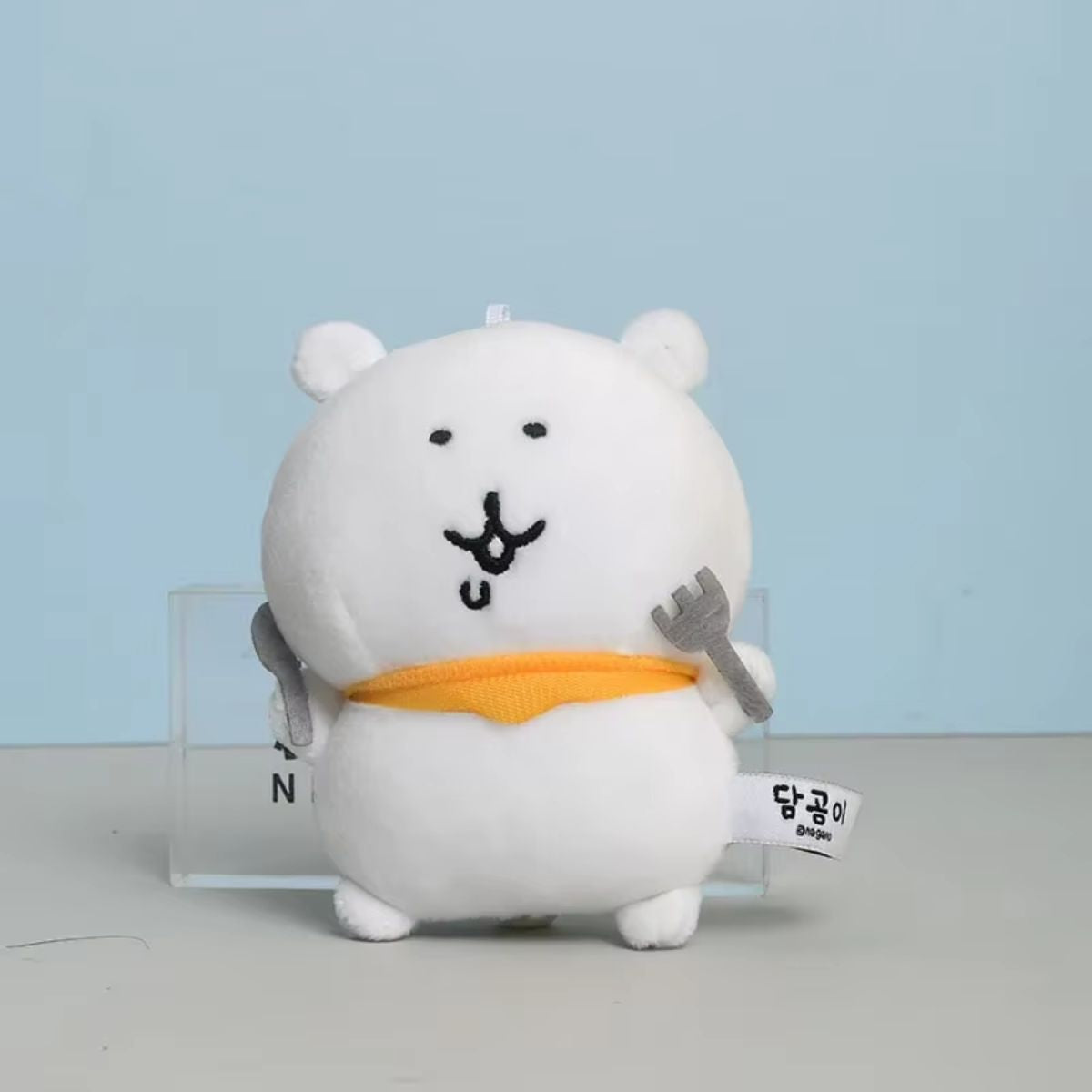 Cute Crying Bear Plush Keychain Pendant
