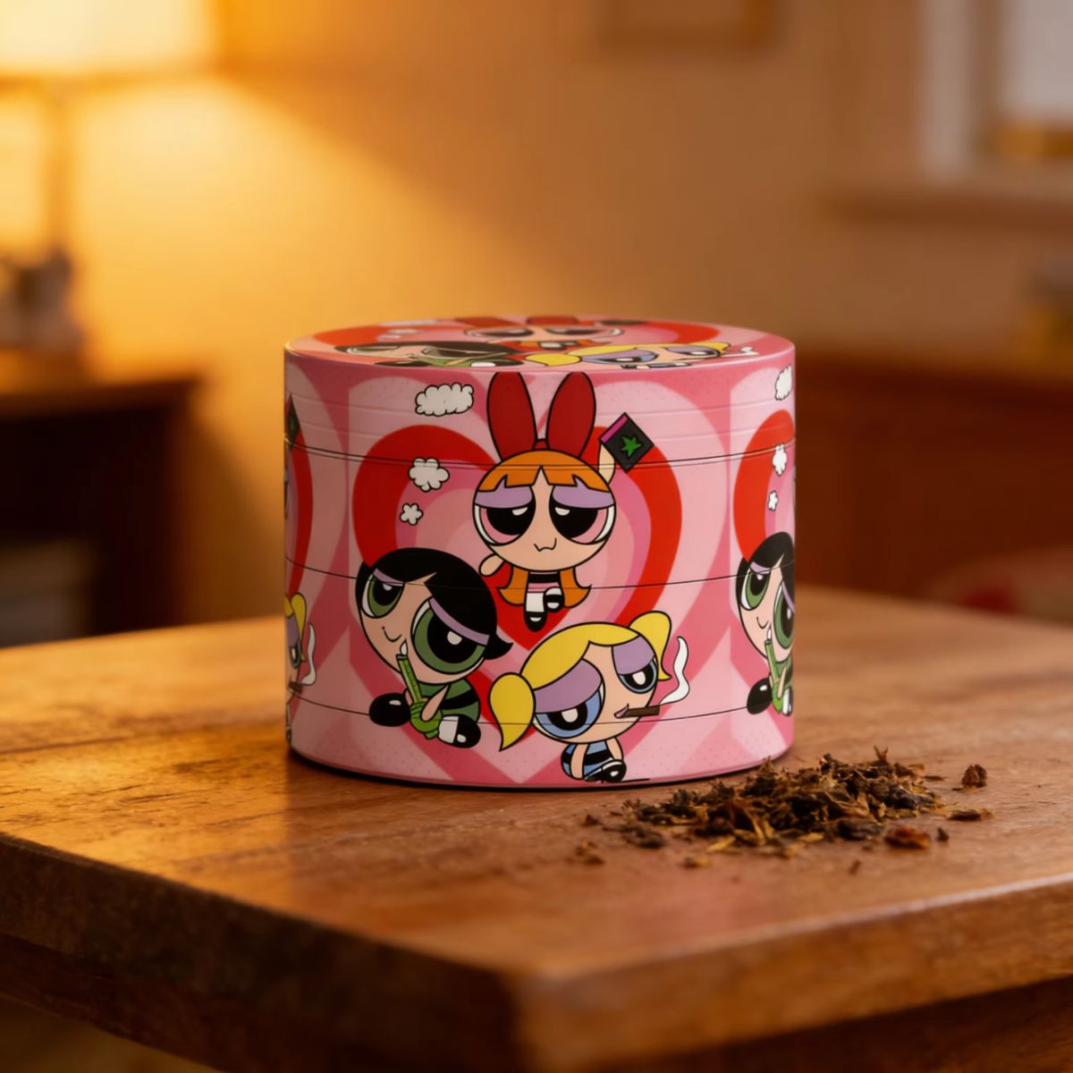 Cute Fairy Metal 4-Layer Herb Grinder